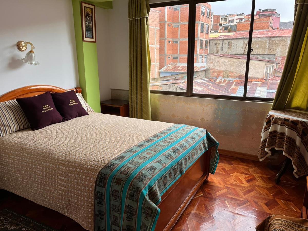 Hostal Iskanwaya ลาปาซ ภายนอก รูปภาพ